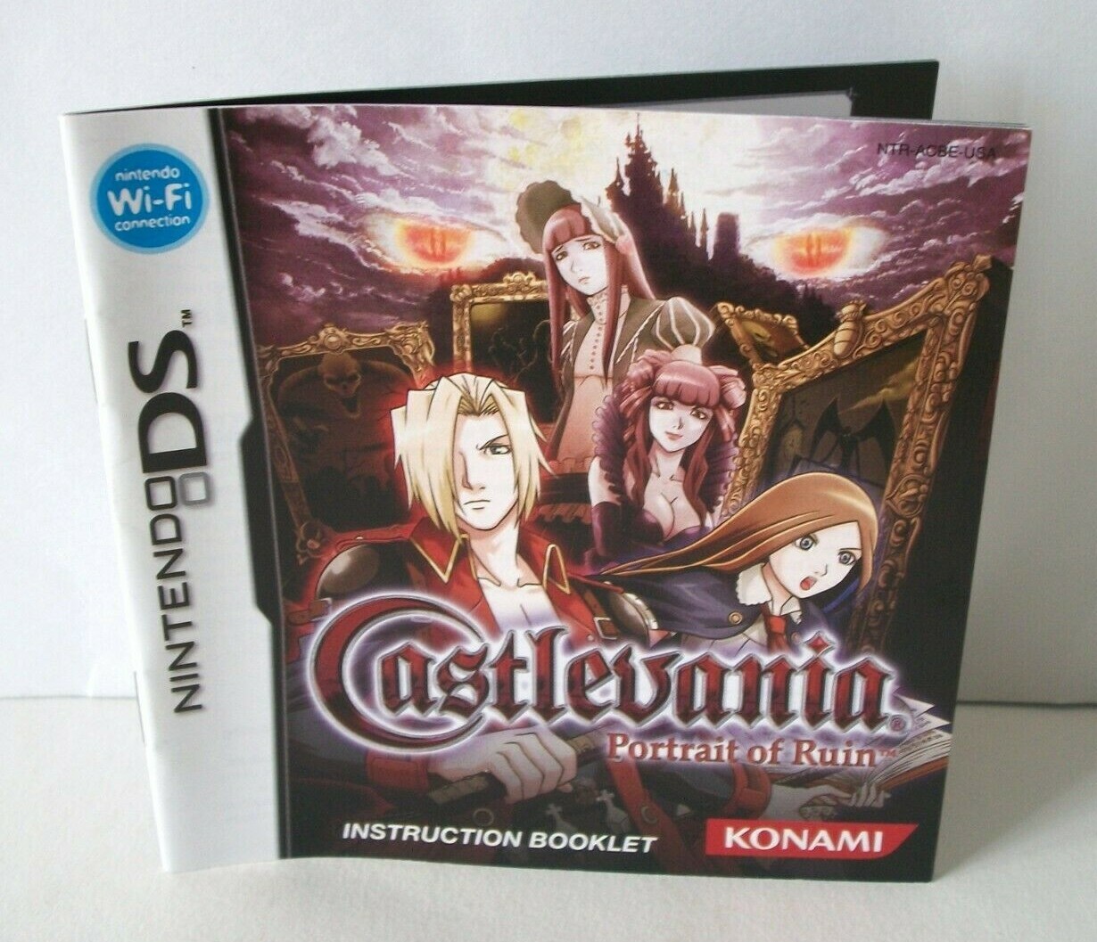 Castlevania Portrait of Ruin Manual Only NO GAME Nintendo DS
