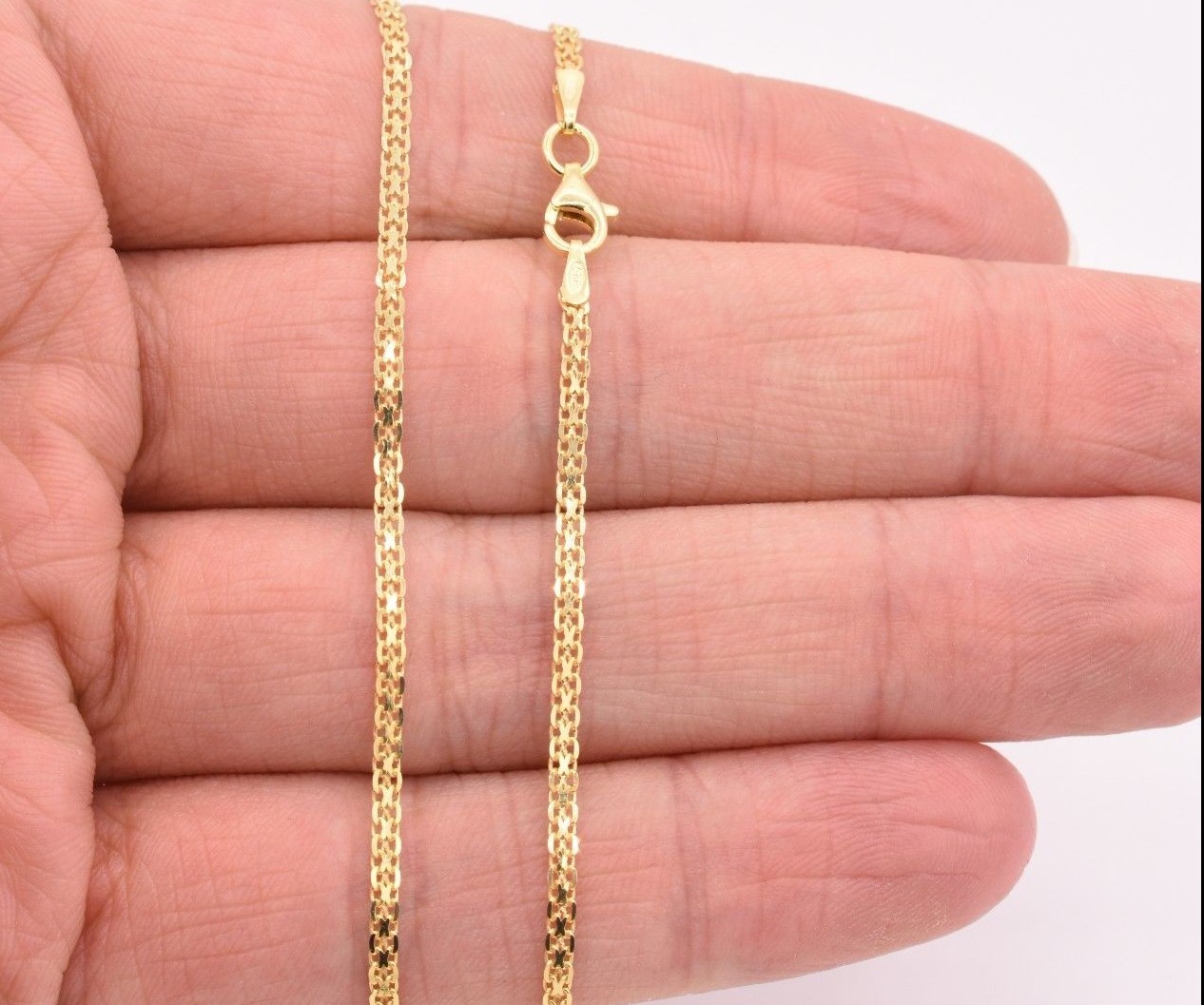 2mm-bismark-bizmark-chain-necklace-14k-yellow-gold-clad-silver-925