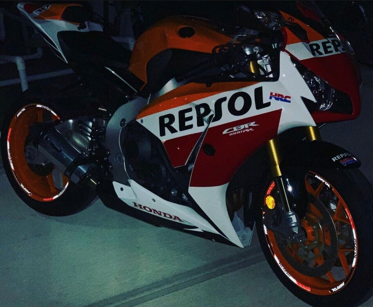 2015 Honda cbr1000S Repsol SP champion special- orange and black