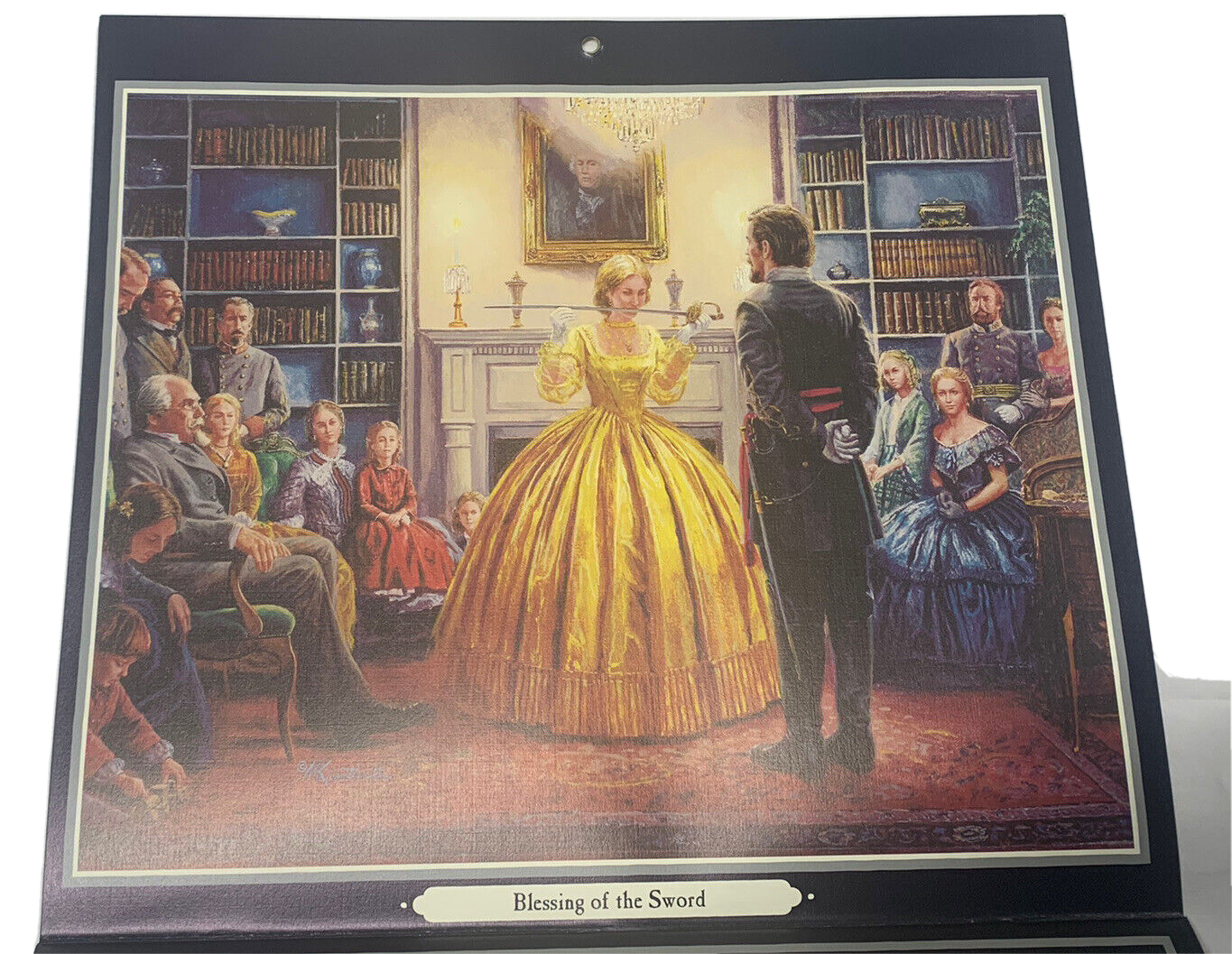 2004 Civil War Lang Mort Kunstler Civil War Calendar