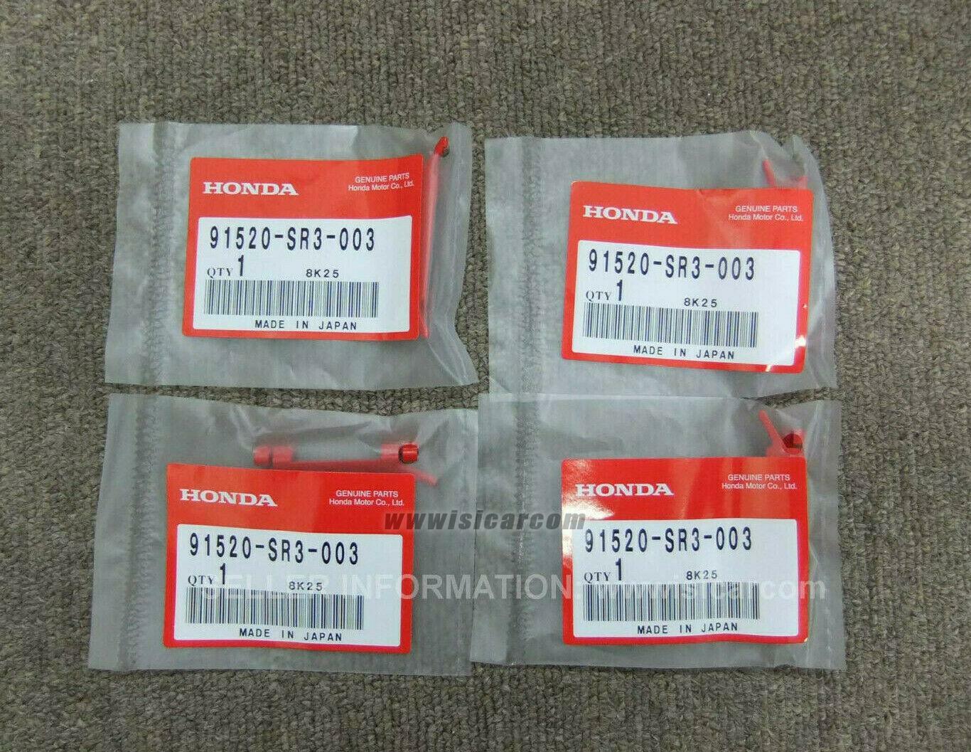 英　0226 HONDA INTEGRA DC2 CLIP C FR WINDSHIELD SIDE MOLDING (RED