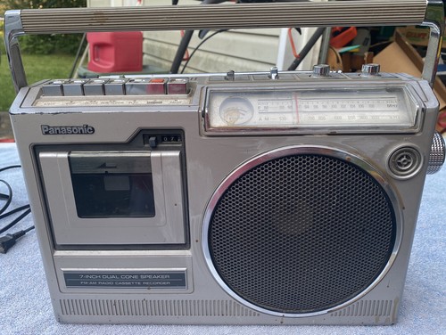 パナソニック Panasonic RX-PA7 Panasonic RIDDIMVOX RX-PA7 CD Boombox player Plays fine