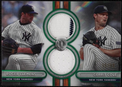 2024 Topps Tribute - Gerrit Cole Roger Clemens #DR2-CC