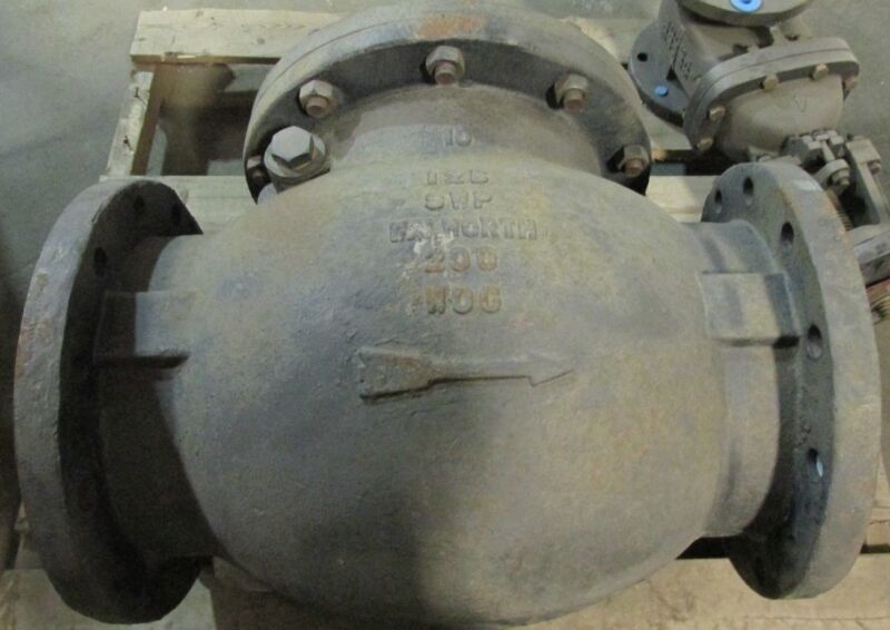 Check Valve 125 SWP Walworth 200 WOG 10" Openings 44384DN