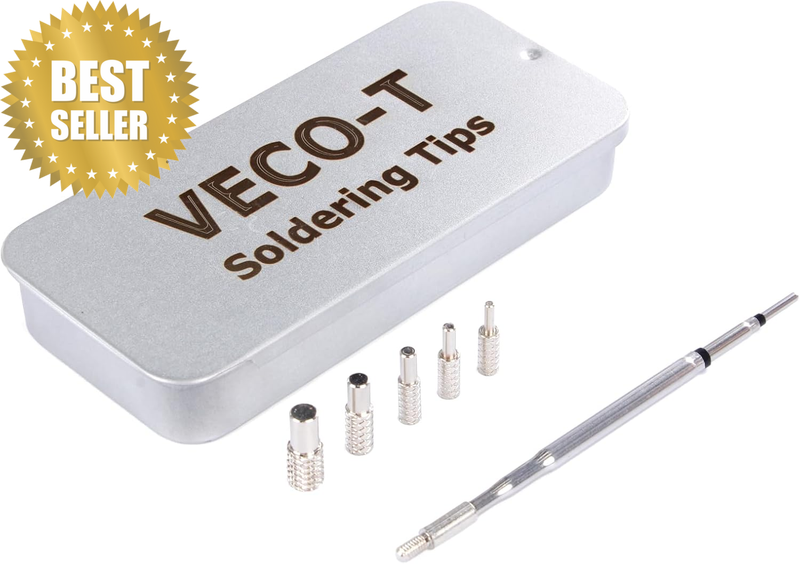 Heat Set Insert Tool,Soldering Iron Tips Come with Thread Inserts M2 M2.5 M3 M4