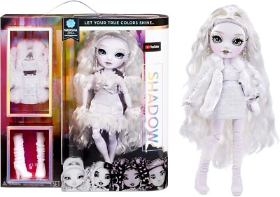 Rainbow High Shadow High Series 1 Natasha Zima- Grayscale Fashion Doll. 2 Dove