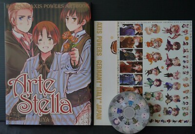 ✨️良品✨️ヘタリア Axis Powers ARTBOOK ArteStella Hetalia Axis Powers ARTBOOK ArteStella & Artesole set Manga