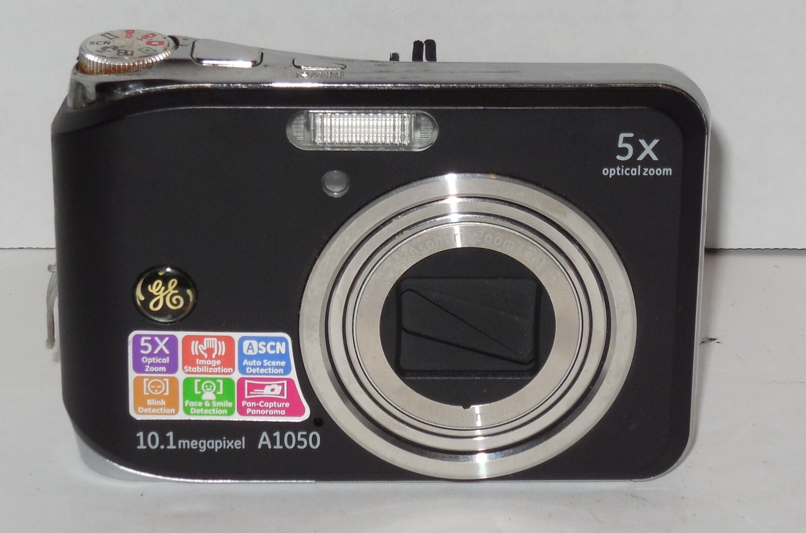 GE Smart Series A1050 10.1MP Digital Camera Grey Battery SD