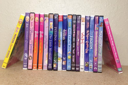 Lot Of Mixed 19 Kids DVDs Children's Disney , Dream Works