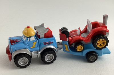 Maisto Tonka Lil Chuck & Friends Die Cast Truck Buggy Vehicle Lot Vintage 2003