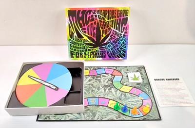 THC THE GAME 2007 BOARD GAME THE HILLARIOUS GAME OF GROWING POT 2007 KHEPER GAME