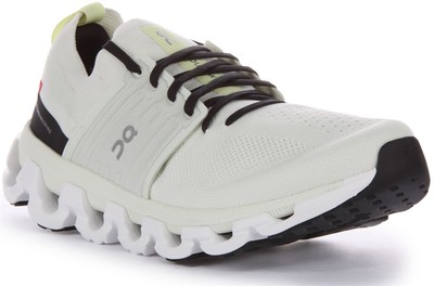 Pre-owned On Running Cloudswift 3 Mens White Black Size Us 6 - 13