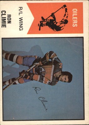 1974-75 O-Pee-Chee WHA #15 Ron Climie - GOOD
