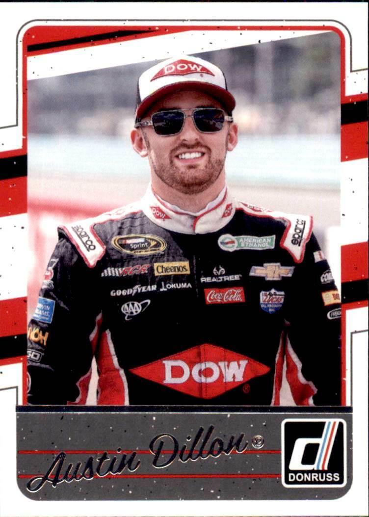 2017 Panini Donruss NASCAR Racing Base #42 Austin Dillon ...