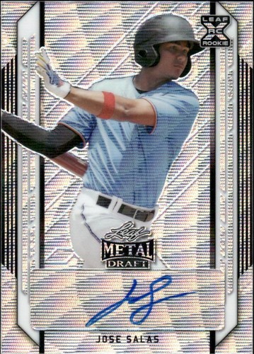 2021 Leaf Metal Draft - Jose Salas #BA-JS1