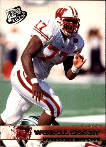 2002 Press Pass Wendell Bryant #G41