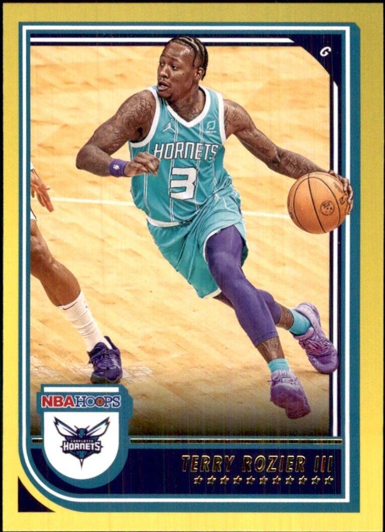 2022-23 Panini NBA Hoops - Terry Rozier #89 Yellow for sale online | eBay
