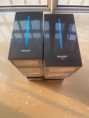 NEW Samsung Galaxy Note10+ 5G 256GB 6.8in 12MP Exynos 9825 Android Phone