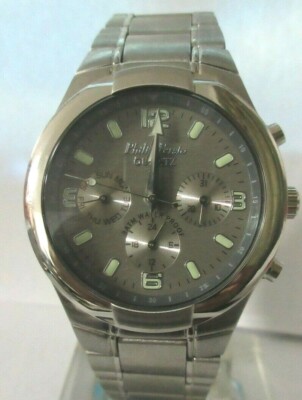 Philip Persio  Multi Function  Water Proof  Men Watch
