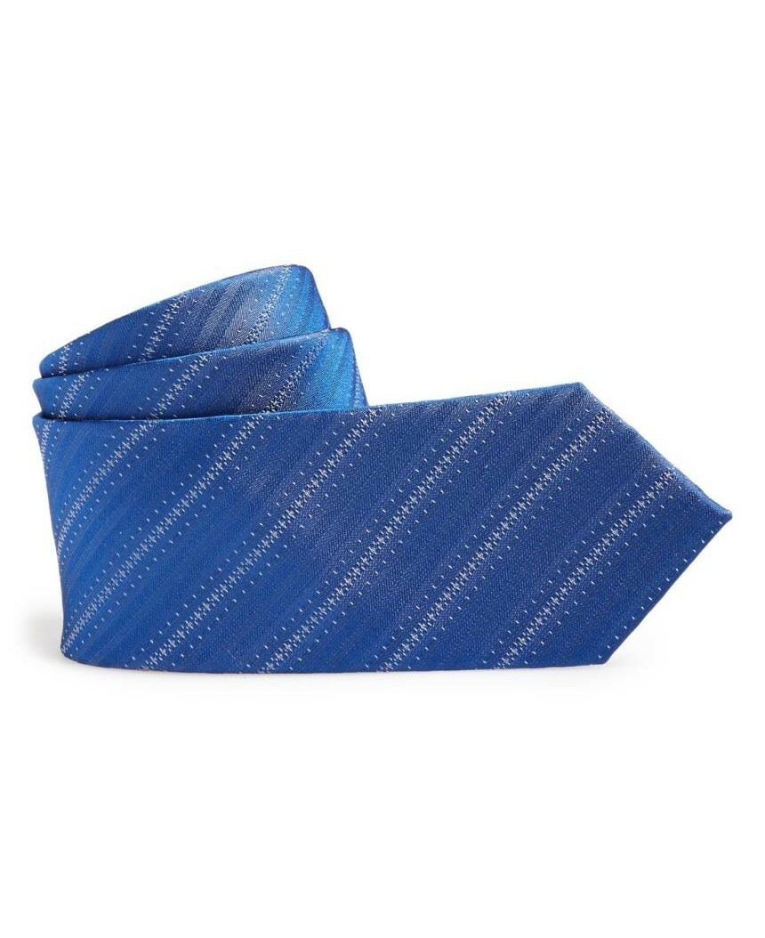 MICHAEL KORS 'Neat Stripe' Woven Silk Tie, Slim Cut, New with Tag, 131641