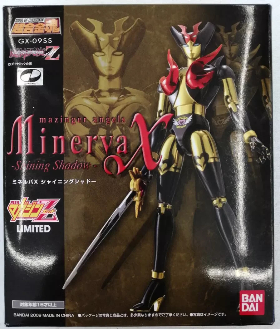ショッカー 004X 1:8 フィギュア Mazinger Angels Gx-09Ss Minerva X Shining Shadow Mazinger Z