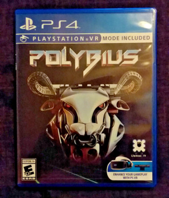Polybius Sony Playstation 4 PS4 VR Game Limited Run LR-VR12 HTF RARE