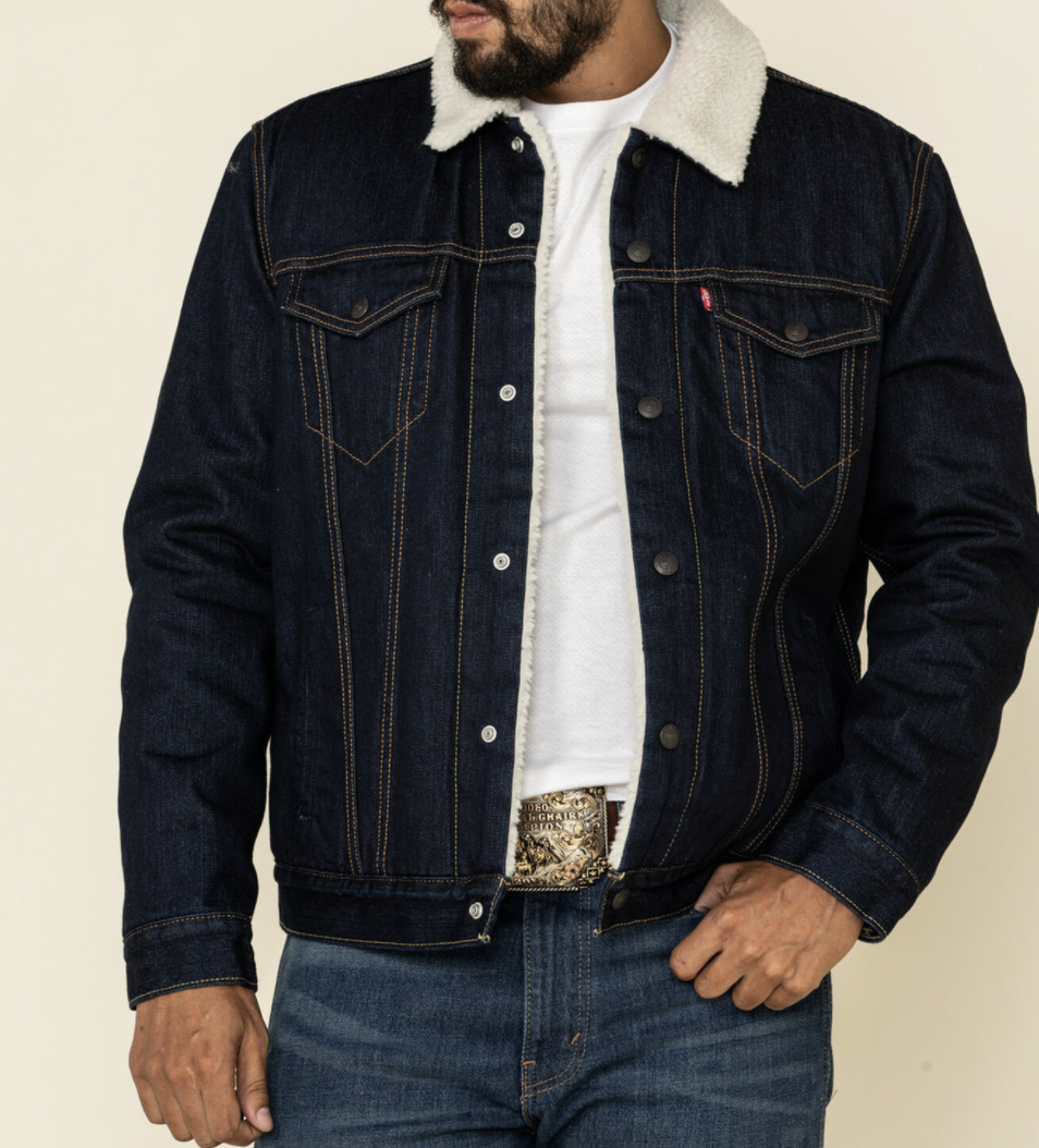 Levi Strauss Made & Crafted Type 3 Size XL Denim Embroidered