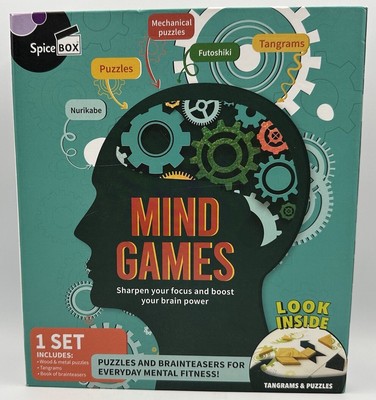 Mind Games Puzzles And Brain Teasers Tangrams & Puzzles  Mental Fitness