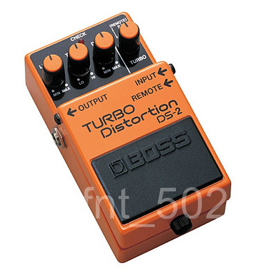 Boss DS-2 Turbo Distortion Guitar Effect Pedal