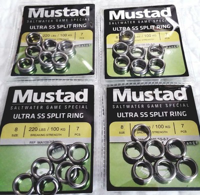 0737 Kahara Split Ring Stainless Steel Size 6