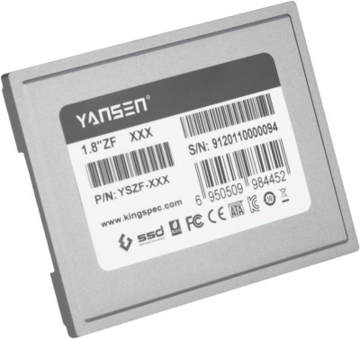 Kingspec Yansen 128GB 1.8'' ZIF 40Pin SSD Solid State Disk SM2236 Controller Comp
