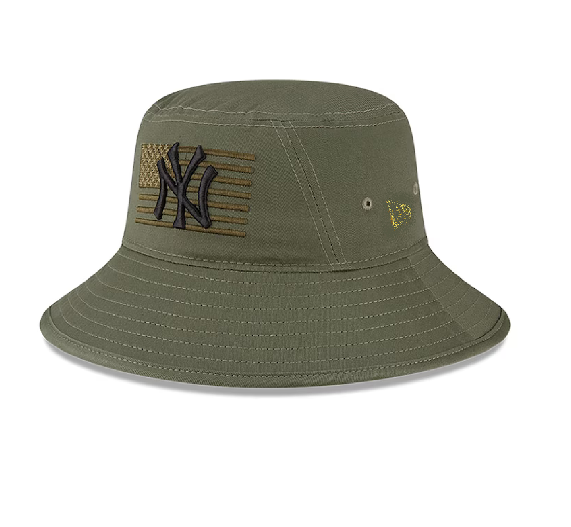 2023 New York Yankees Official Military Platoon Vietnam Boonie Bucket Hat