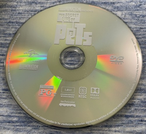 The Secret Life of Pets DVD - Preowned Very Good Condition