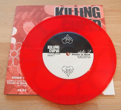 at dusk 7" red vinyl straight edge punk sxe comic jayhawker