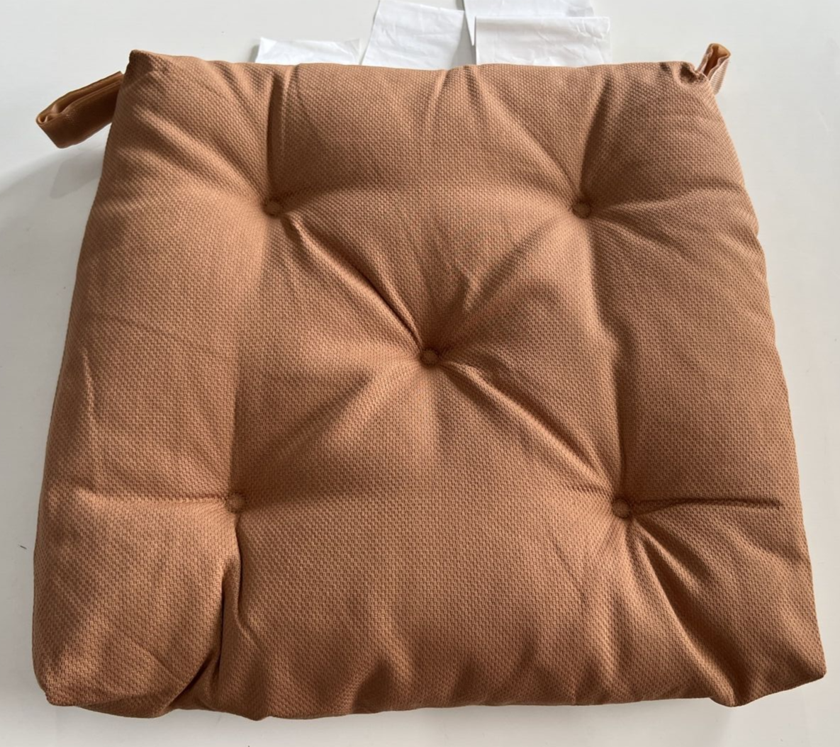 IKEA MALINDA Chair Pads Seat Cushion Brown with Hook & Loop New | eBay
