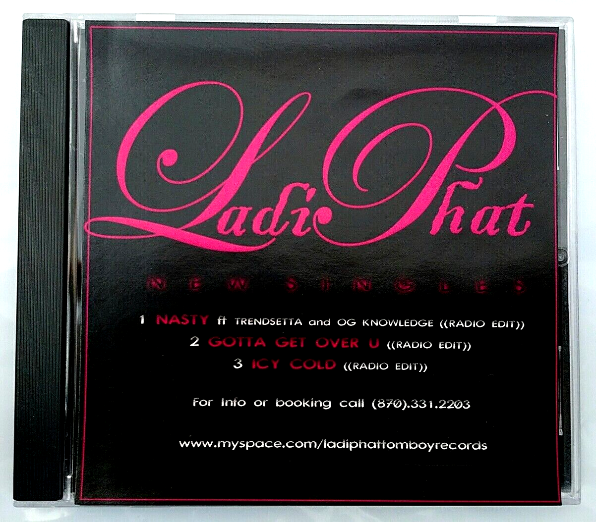 CD) Ladi Phat – Nasty / Gotta Get Over U / ICY Cold , Promo