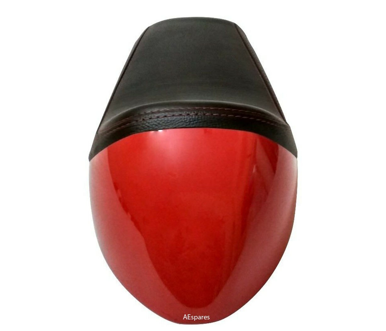 For Royal Enfield GT Continental 535cc Single Seat RED Stitching with Cowl