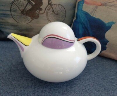 Vintage Modernariato Teiera Capeans Diseno Porcellana Design