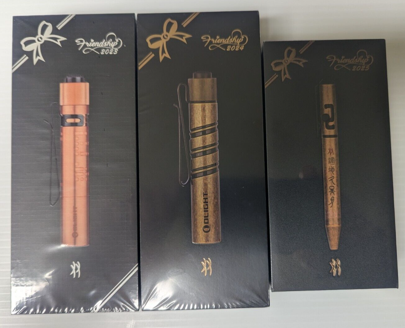 限定生産　Olight オーライト　Friendship 2024＆2025 Olight Friendship 2023, 2024, and 2025 Rare Limited Edition