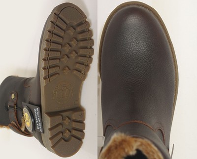 Pre-owned Panama Jack Felia B42 Boots Napa Grass Castano Chestnut In Brown