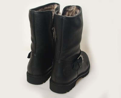 Pre-owned Panama Jack Singapore B22 Boots Napa Grass Negro Black