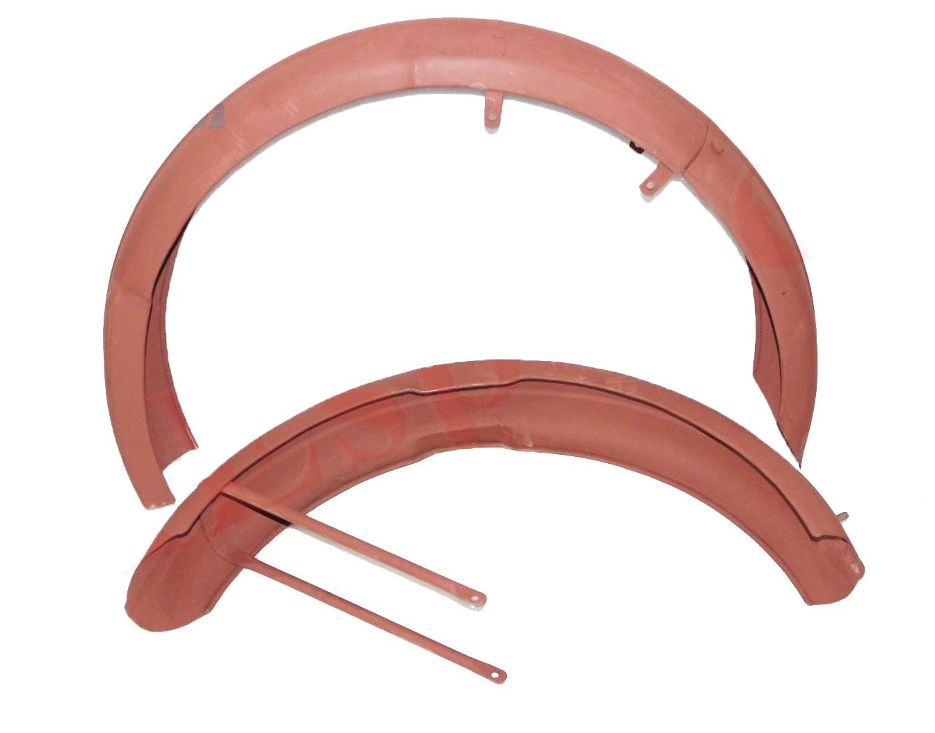 Fits Triumph 3HW 350 CC Front and Rear Mudguards Fender With  Stay Kit   