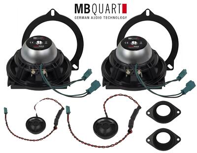 MB Quart QMB100C 2-Wege 10 cm Lautsprecher kompatibel mit BMW 6er E63 Coupe