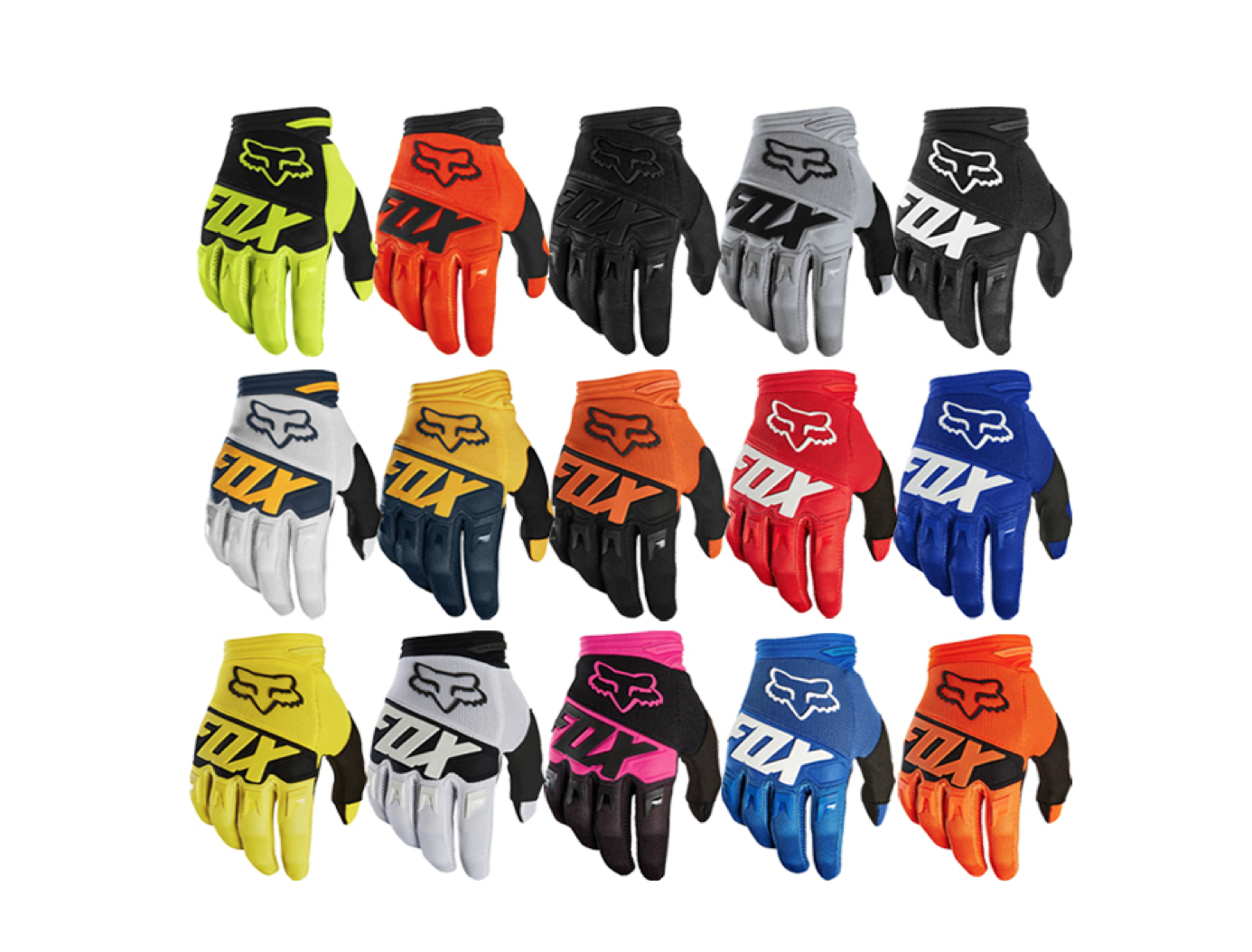 Fox Racing Dirtpaw Gloves - MX Motocross Dirt Bike Off-Road 