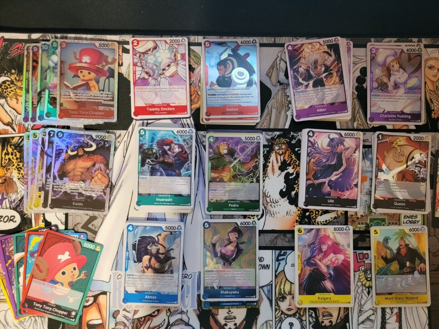 One Piece TCG OP08 Two Legends Master Set (x1 of each) L, C, UC, R