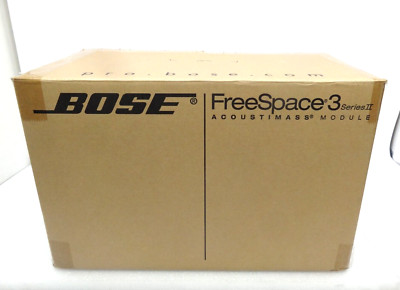 BOSE PROFESSIONAL FREESPACE3 SERIESII ACOUSTIMASS SUBWOOFER BASS MODULE WHITE T9