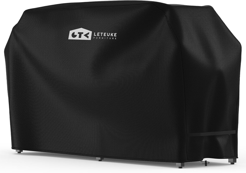 Grill Cover Heavy Duty Waterproof UV Resistant Tear Fade Proof for Most Outdoor