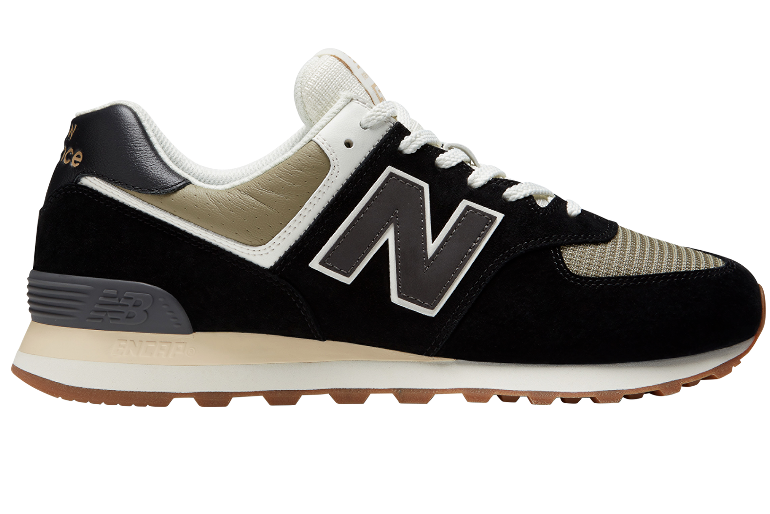 Мужские кроссовки New Balance 574 Black Camo White ML574DO Размер