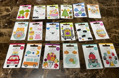 Doodlebug Design Set Of 47  Doodle Pops & Shaker Pop