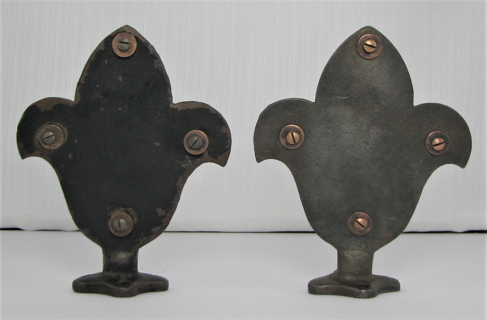 Antique Vintage Westinghouse Blade Iron Fleur-de-lis Ceiling Fan Architectural